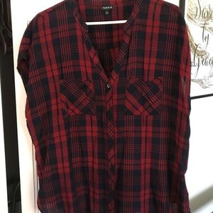 Torrid Plaid Tee